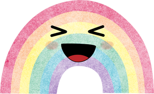 Happy Rainbow Illustration