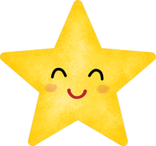 Yellow Happy Star